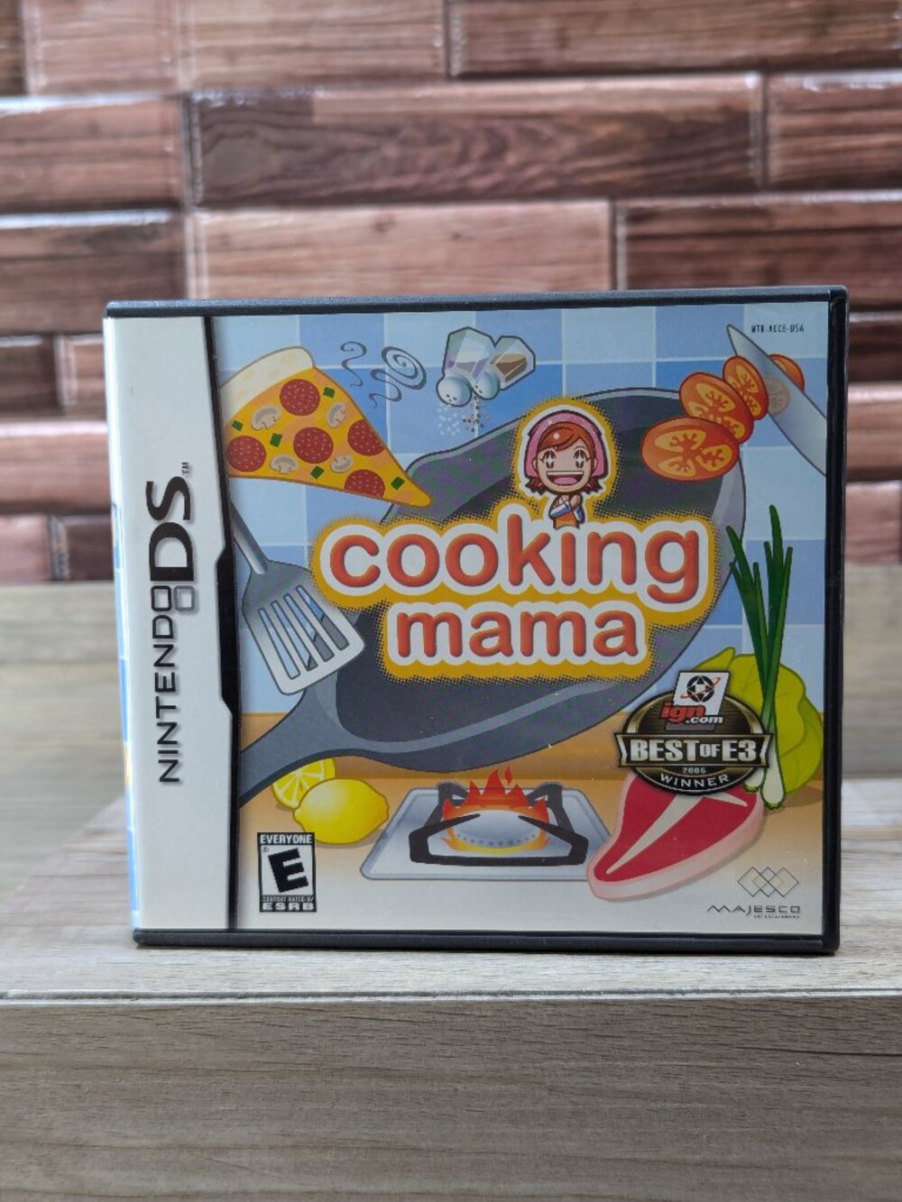 Cooking Mama (Nintendo DS 2006 Majesco Taito) CIB Case Cart Manual